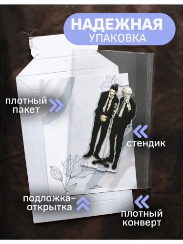 Стенд акриловый Годжо и Гето
