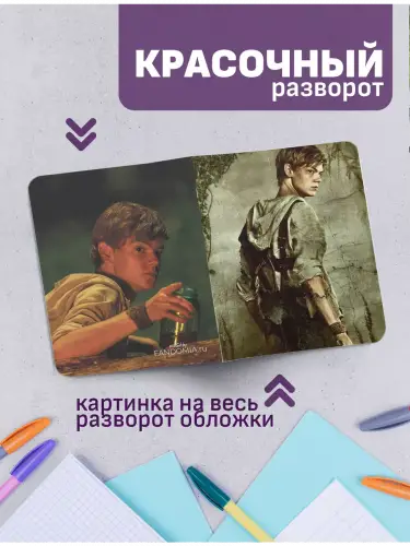 Набор тетрадей Бегущий в лабиринте Ньют