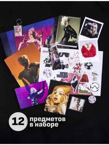 Бокс Леди Гага, 12 предметов