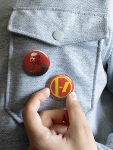 Набор значков Twenty One Pilots Clancy, 6 шт.