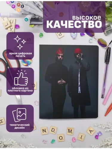 Набор тетрадей Twenty One Pilots Blurryface