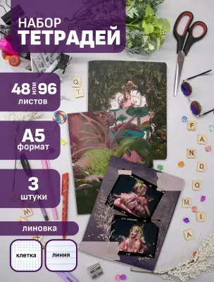 Набор тетрадей Мелани Мартинез Portals