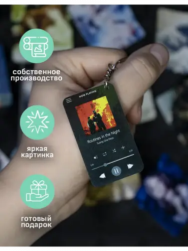 Брелок акриловый Routines in the Night Twenty One Pilots