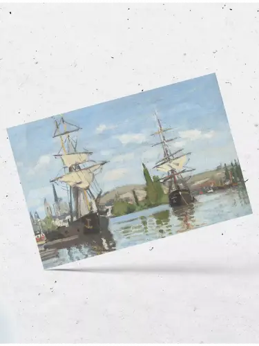 Набор открыток Клод Моне: морские пейзажи, 6 шт.