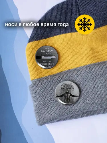 Набор значков My Chemical Romance Black Parade, 6 шт.