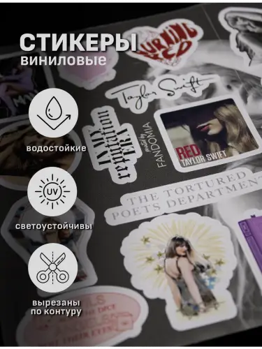 Бокс Тейлор Свифт, 12 предметов