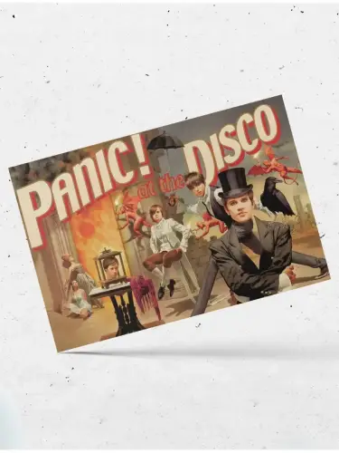 Набор открыток Panic! at the Disco, 6 шт.