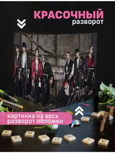 Блочная тетрадь Stray Kids концепт альбома In Life