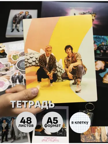 Бокс Twenty One Pilots Scaled and Icy, 12 предметов