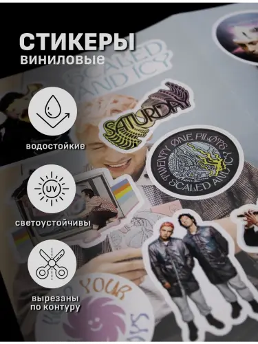 Бокс Twenty One Pilots Scaled and Icy, 12 предметов