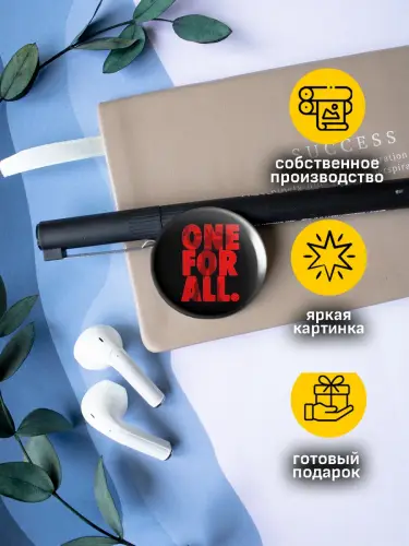 Набор значков Моя геройская академия 37мм, 6 шт.
