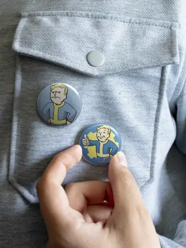 Набор значков Fallout Волт-Бой, 6 шт.