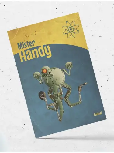 Набор открыток Fallout, 6 шт.