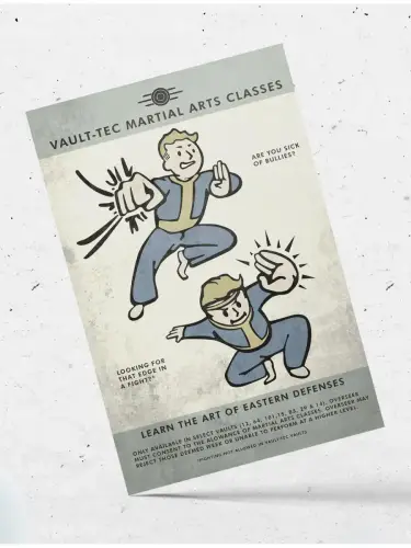 Набор открыток Fallout Vault-Boy, 6 шт.