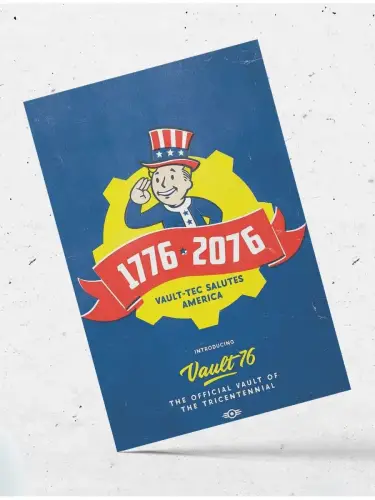 Набор открыток Fallout Vault-Boy, 6 шт.