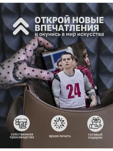 Обложка на паспорт Волчонок Скот и Стайлз