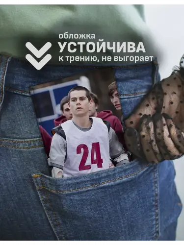 Обложка на паспорт Волчонок Скот и Стайлз