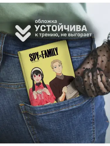 Обложка на паспорт Семья шпиона