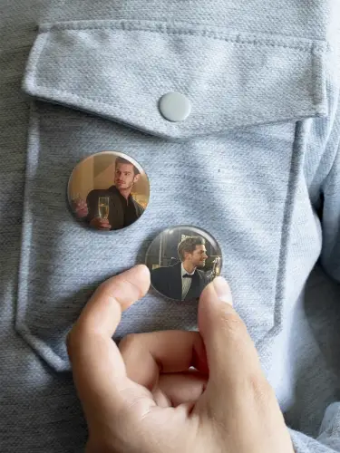 Набор значков Эндрю Гарфилд, 6 шт.