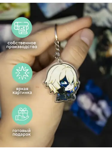 Брелок акриловый Дайнслейф Genshin Impact
