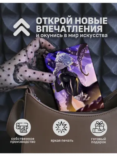 Обложка на паспорт Twisted Wonderland Azul Ashengrotto