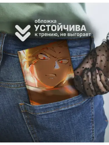 Обложка на паспорт МГА: Кацуки Бакуго