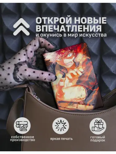 Обложка на паспорт МГА: Шото Тодороки