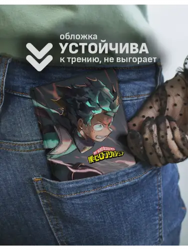 Обложка на паспорт МГА: Изуку Мидория