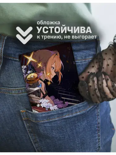 Обложка на паспорт Zenless Zone Zero Астра Яо и Эвелин Шевалье