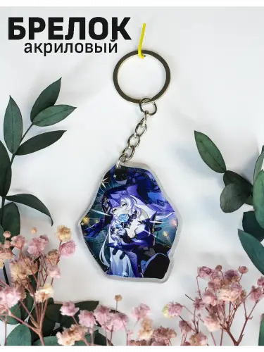 Брелок акриловый Черный лебедь Honkai: Star Rail