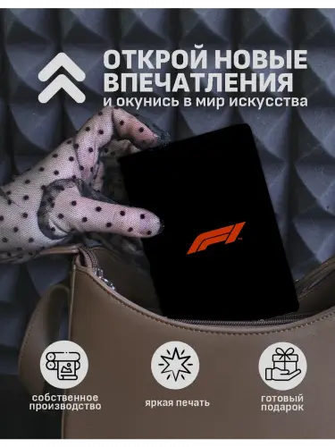 Обложка на паспорт Макс Ферстаппен Формула-1