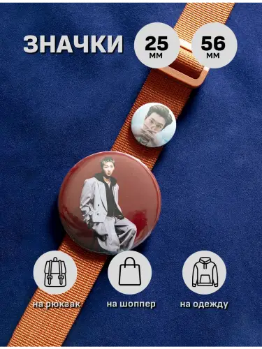 Бокс BTS RM, 17 предметов