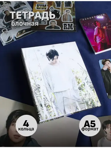 Бокс BTS RM, 17 предметов