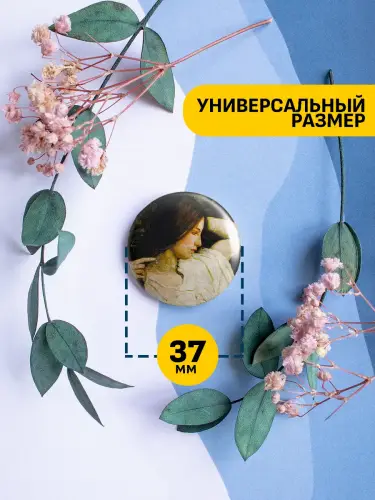 Набор значков Эббот Хэндерсон Тейер, 6 шт.