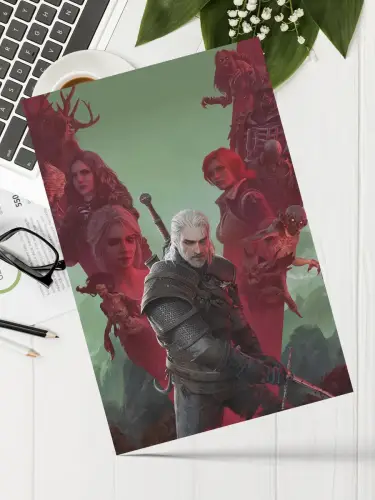 Набор открыток the Witcher, 6 шт.