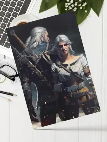 Набор открыток the Witcher, 6 шт.