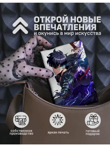 Обложка на паспорт Solo Leveling