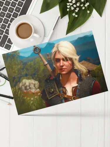 Набор открыток the Witcher Цири, 6 шт.