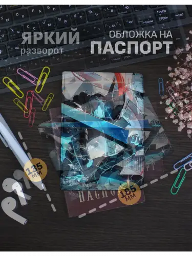 Обложка на паспорт Solo Leveling: Игрис