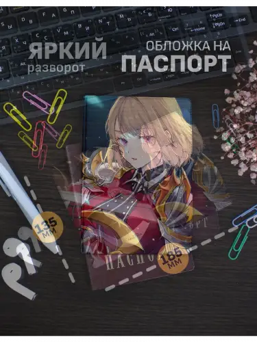Обложка на паспорт Solo Leveling: Ча Ха Ин