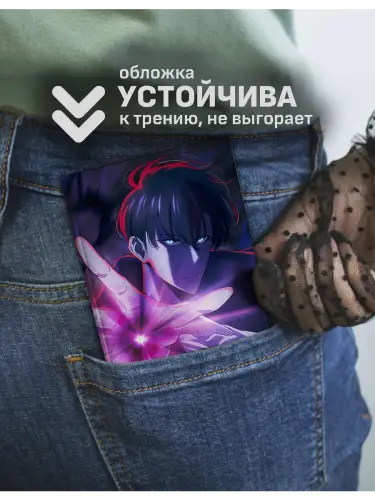 Обложка на паспорт Solo Leveling: Сон Джин Ву