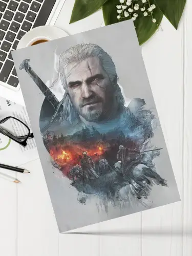 Набор открыток the Witcher Геральт, 6 шт.