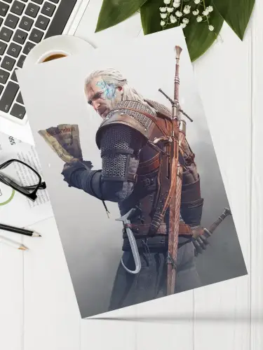 Набор открыток the Witcher Геральт, 6 шт.