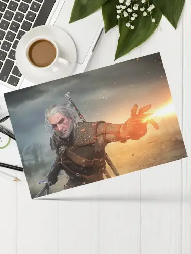 Набор открыток the Witcher Геральт, 6 шт.