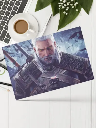 Набор открыток the Witcher Геральт, 6 шт.