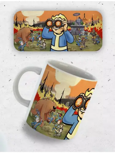 Кружка Fallout, 330 мл.