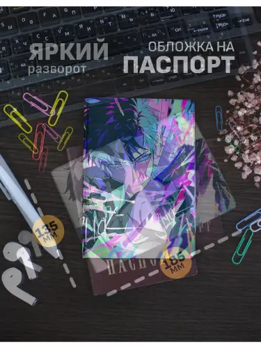 Обложка на паспорт Solo Leveling: Сон Джин Ву