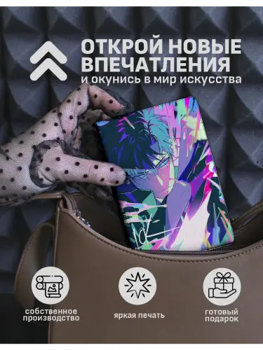 Обложка на паспорт Solo Leveling: Сон Джин Ву
