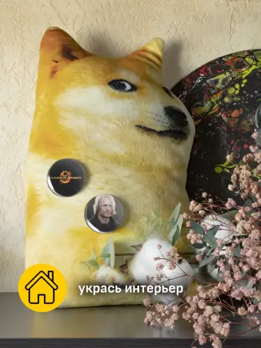 Набор значков Голодные игры, 6 шт.