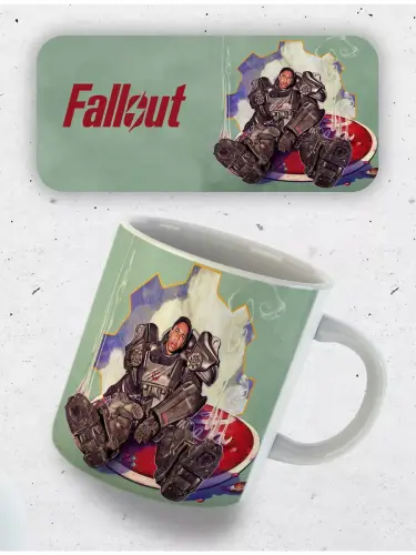 Кружка Fallout сериал Максимуса, 330 мл.